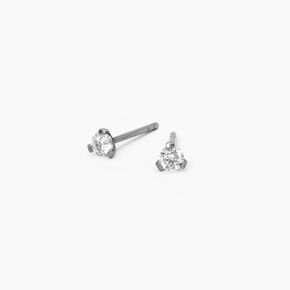 Icing Select Gold Titanium 2MM Ball Flat Back Stud Earrings