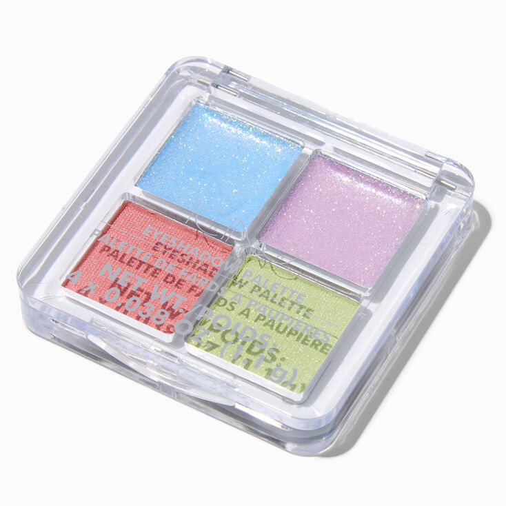 Pastel Shimmer Quad Eyeshadow Palette,