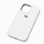 White Heart Phone Case - Fits iPhone&reg; 14 Pro Max,
