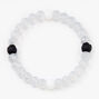 Gliter Fortune Stretch Bracelet - Clear,