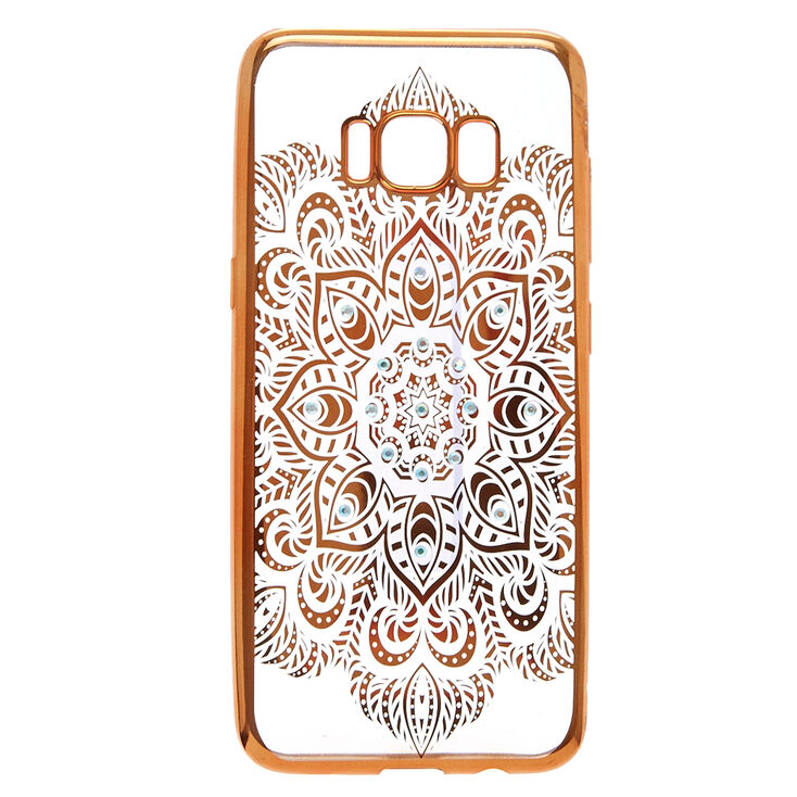 Gold Mandala Phone Case - Fits Samsung Galaxy S8,