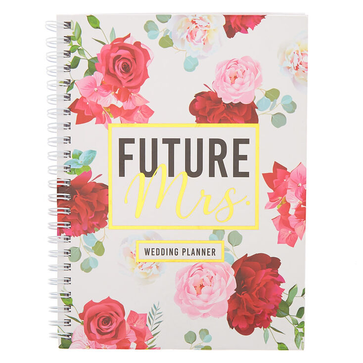 Floral Future Mrs. Wedding Planner Notebook,