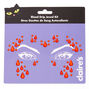 Blood Drip Face Gems - Red,