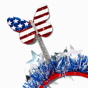 Stars &amp; Stripes Butterfly Bopper Headband,