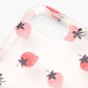Strawberry Ring Holder Protective Phone Case - Fits iPhone 6/7/8/SE,