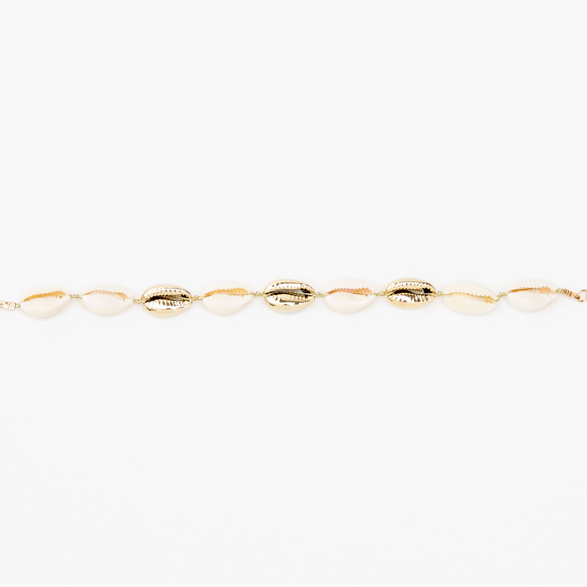 Gold shell choker deals