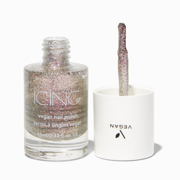 Vegan Glitter Nail Polish - Diamond Bling,