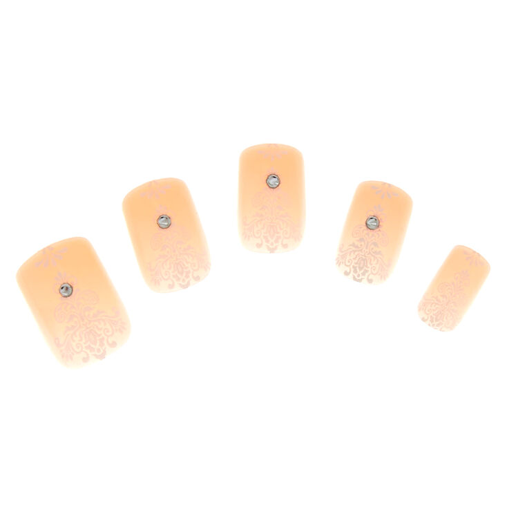 White Henna Instant Nails,