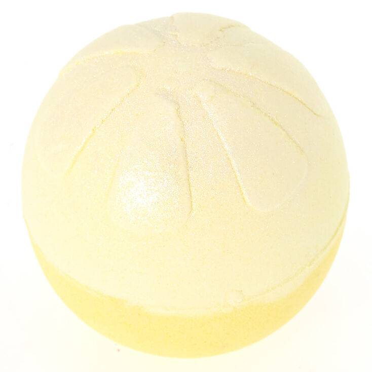 Lemon Scented Bath Bomb - Yellow,