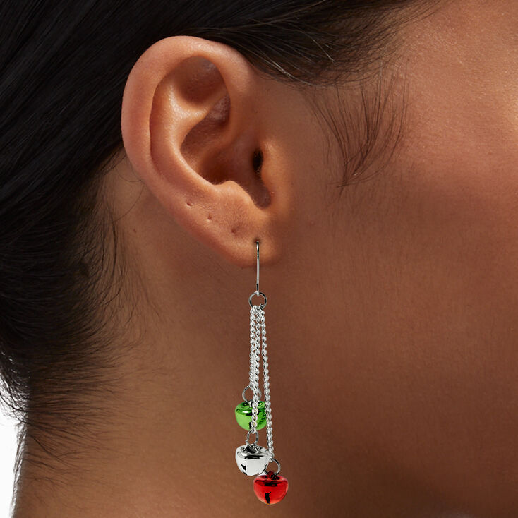 Jingle Bells Statement Necklace &amp; Drop Earrings Set,