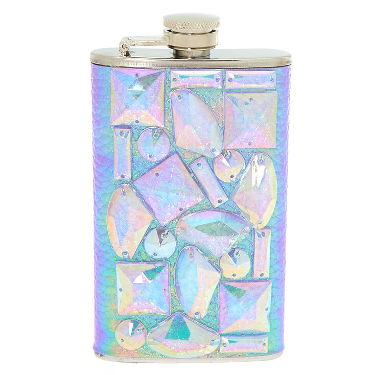 Holographic Gem Flask - Purple,