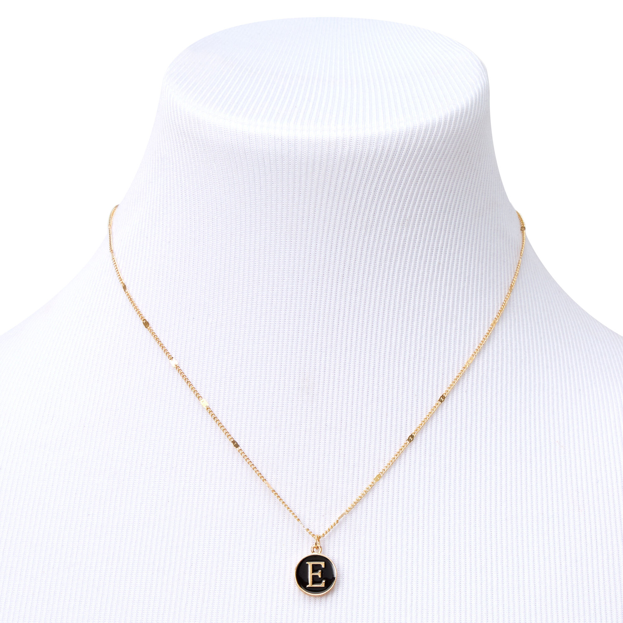 Round outlet letter necklace