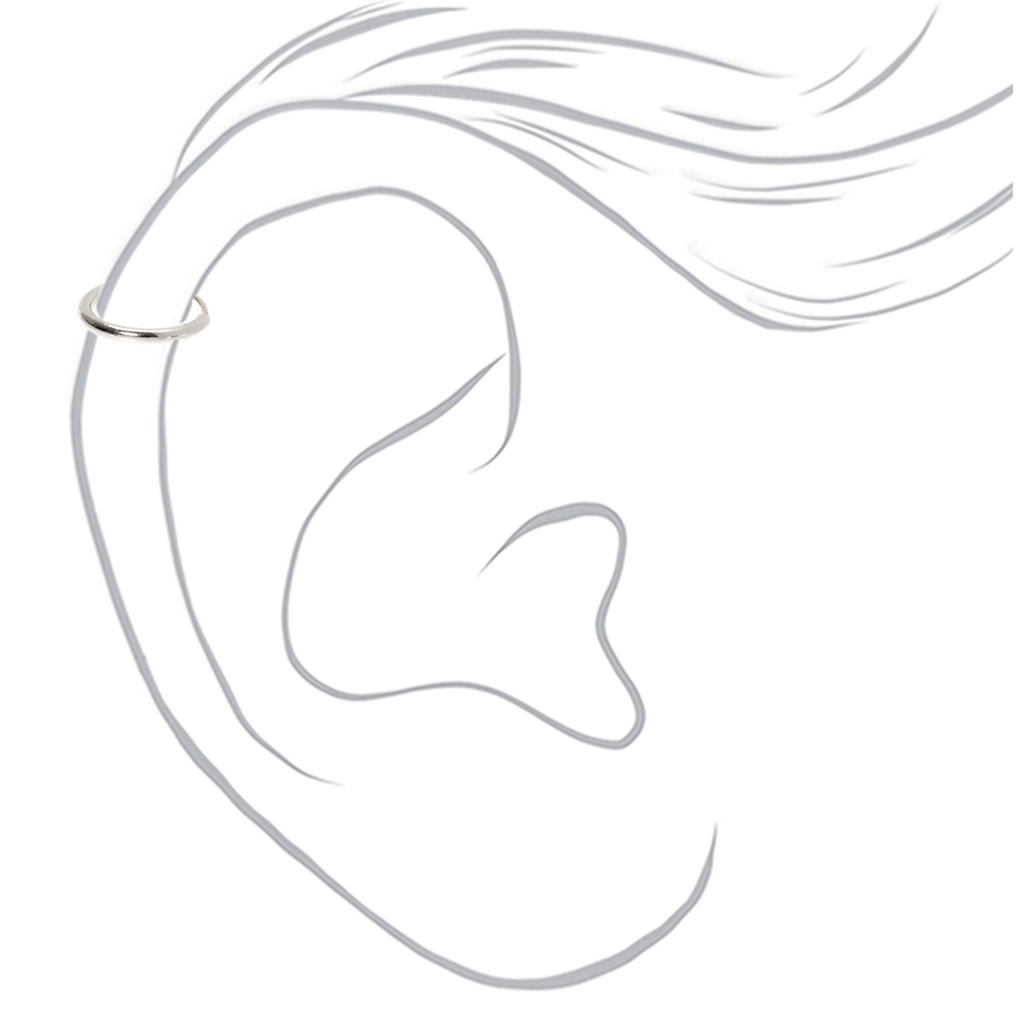 22g store cartilage earring