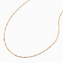Gold Delicate Twisted Necklace,