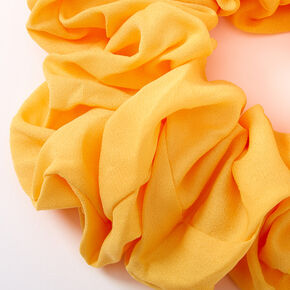Giant Hair Scrunchie - Yellow,