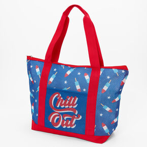 Patriotic &#39;Chill Out&#39; Tote Bag,
