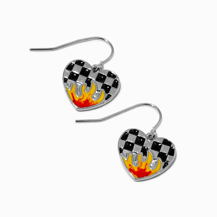 Silver Seashell Stud Earrings,