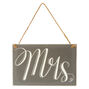 Mrs. Chalkboard Chair Sign,