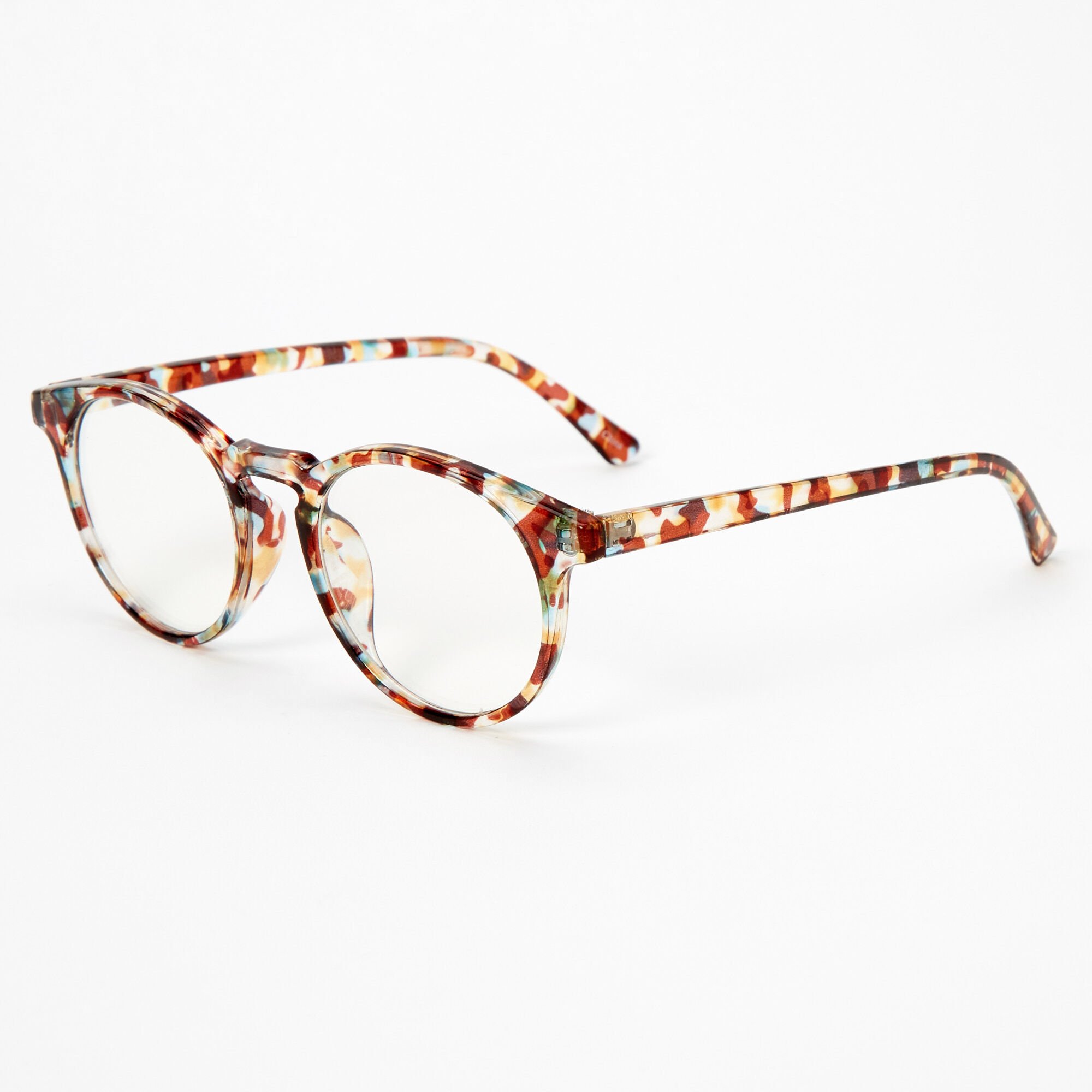 Tortoise clear discount lens glasses