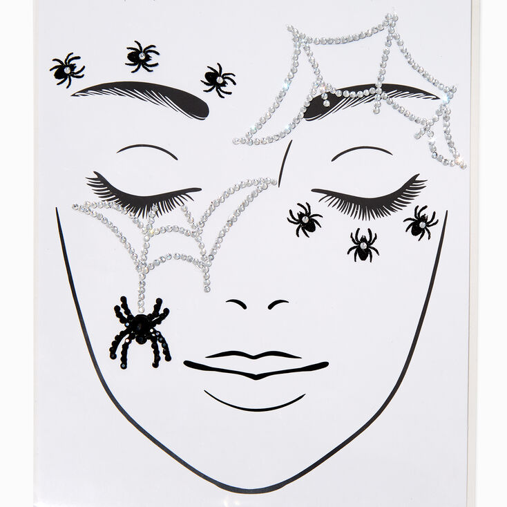 Spiderweb Face Gems,