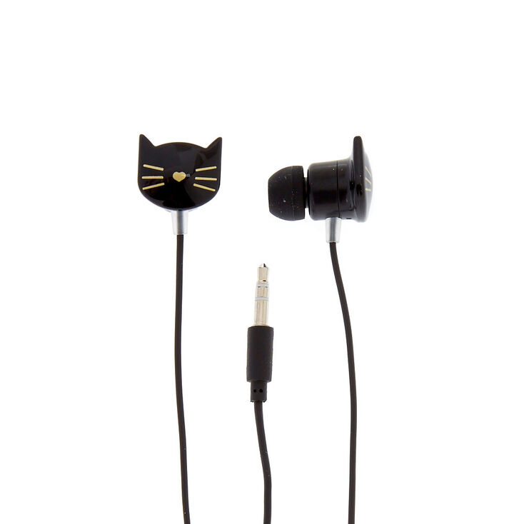 Black Cat Earbuds,