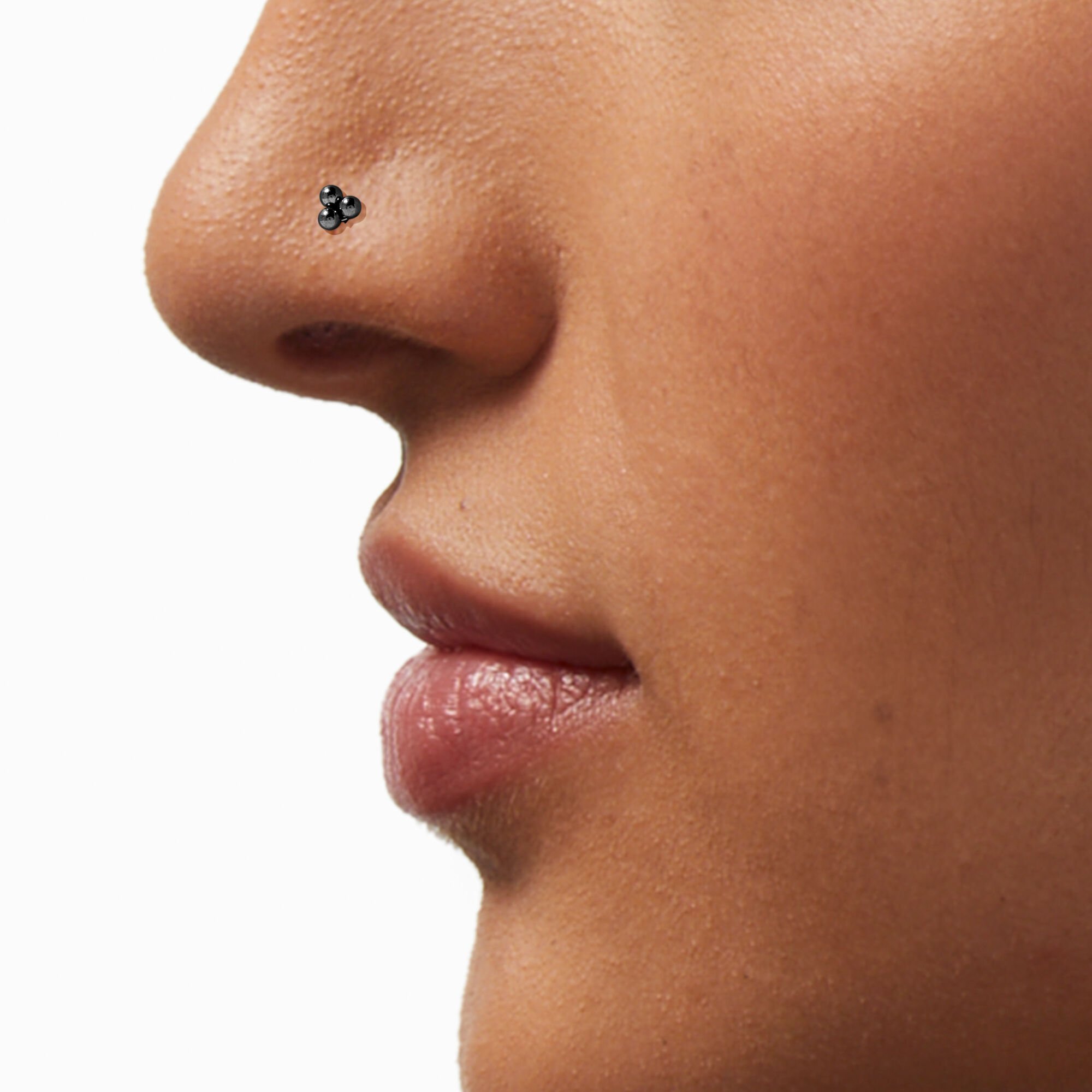 Locking nose stud hotsell