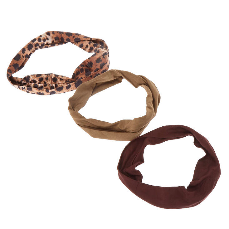 Leopard Headwrap 3 Pack,