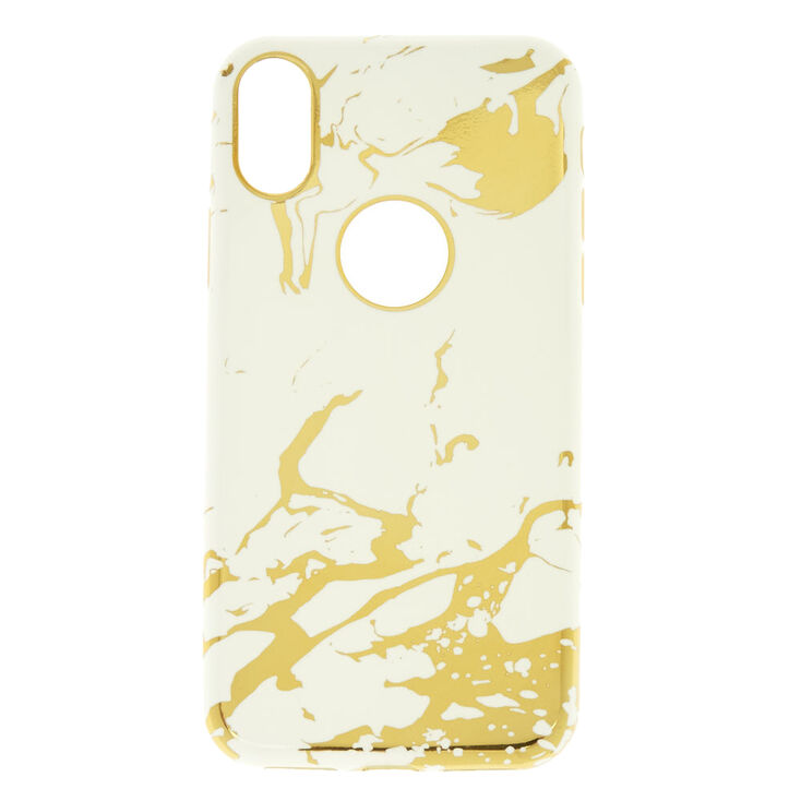 Metallic Gold Marble Phone Case,