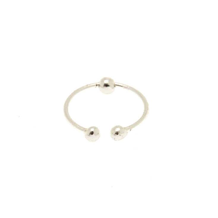 Sterling Silver Faux Nose Ring,