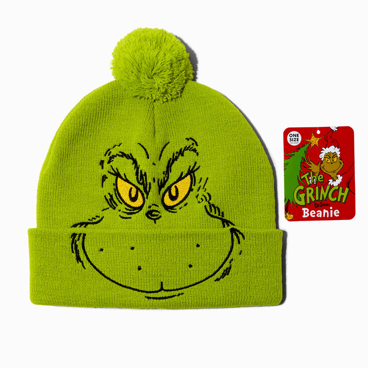 Dr. Seuss&trade; The Grinch Embroidered Beanie Hat,