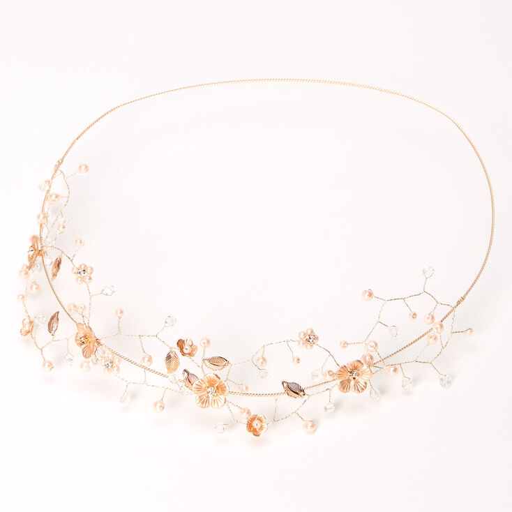 Gold Fringe Crystal Necklace,