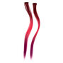 Ombre Faux Hair Extensions - Magenta, 2 Pack,