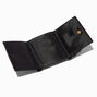 Heart Trifold Wallet - Black,