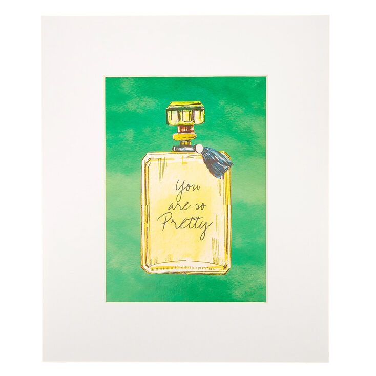 You Are So Pretty Perfume Bottle Mini Wall Art,