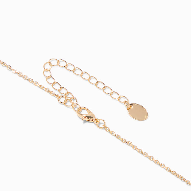 Gold &amp; Pearl Choker Necklace,