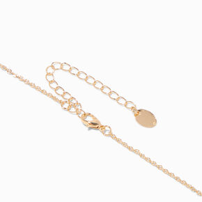 Gold &amp; Pearl Choker Necklace,