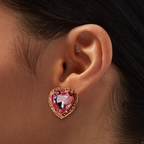Mean Girls&trade; x ICING Pink Heart Stud Earrings,