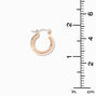 Gold 20MM Tube Hoop Earrings,