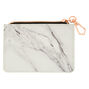 Marble Coin Purse - White,