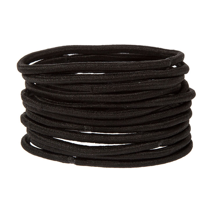 Jumbo Black Hair Ties Icing Us