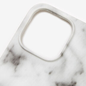 White Marble Design Protective Phone Case - Fits iPhone&reg; 13 Pro,
