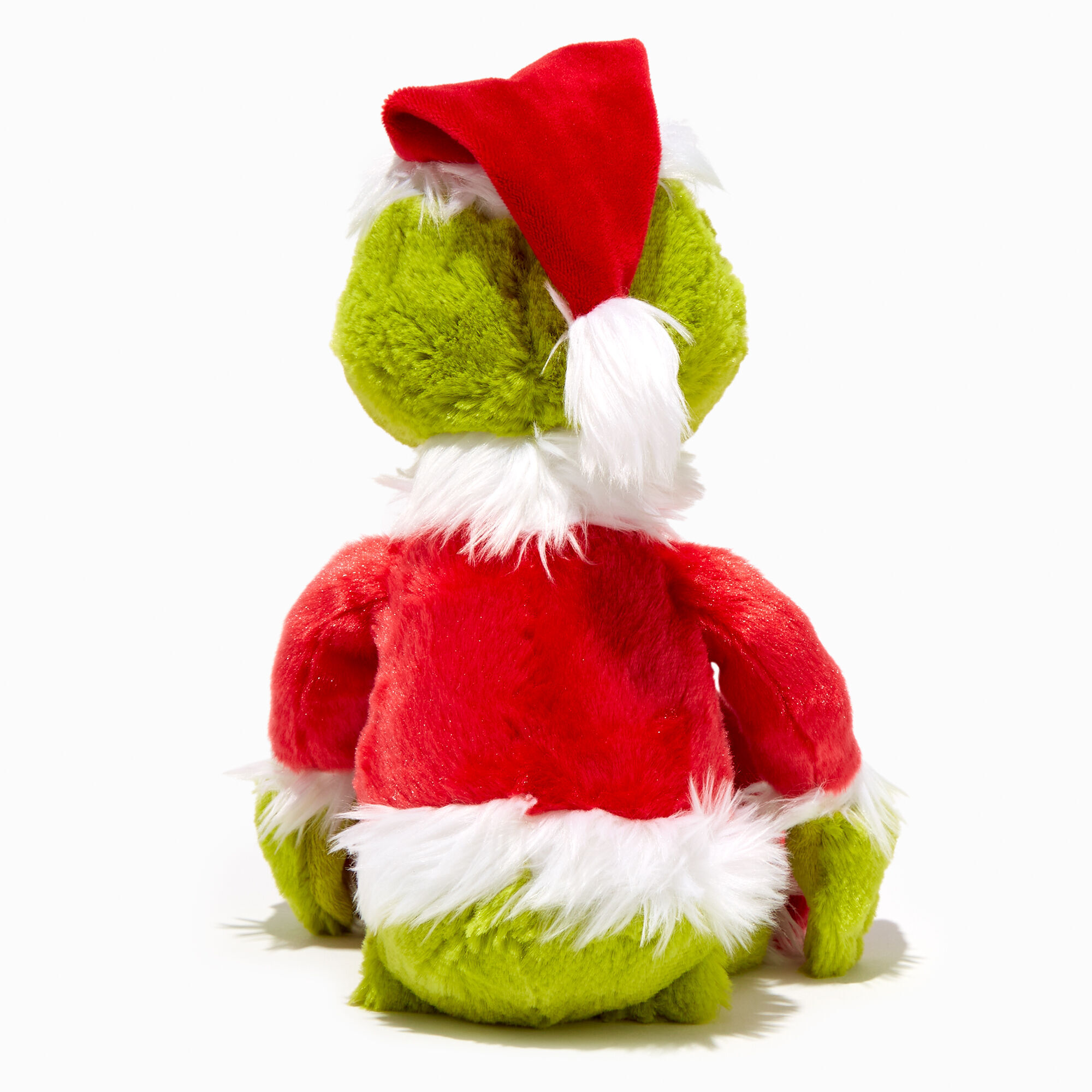 Santa grinch plush discount