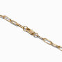 Icing Select 18k Gold Plated Paperclip Chain Necklace,