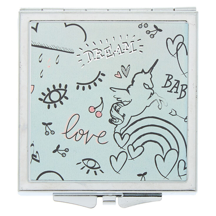 Doodle Compact Mirror,