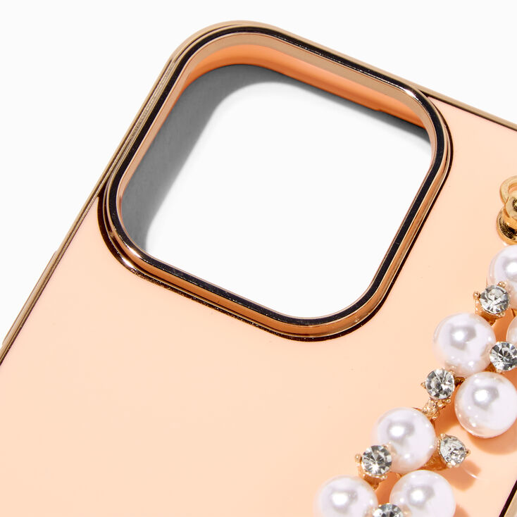 Pearl &amp; Crystal Strap Phone Case - Fits iPhone&reg; 13 Pro,