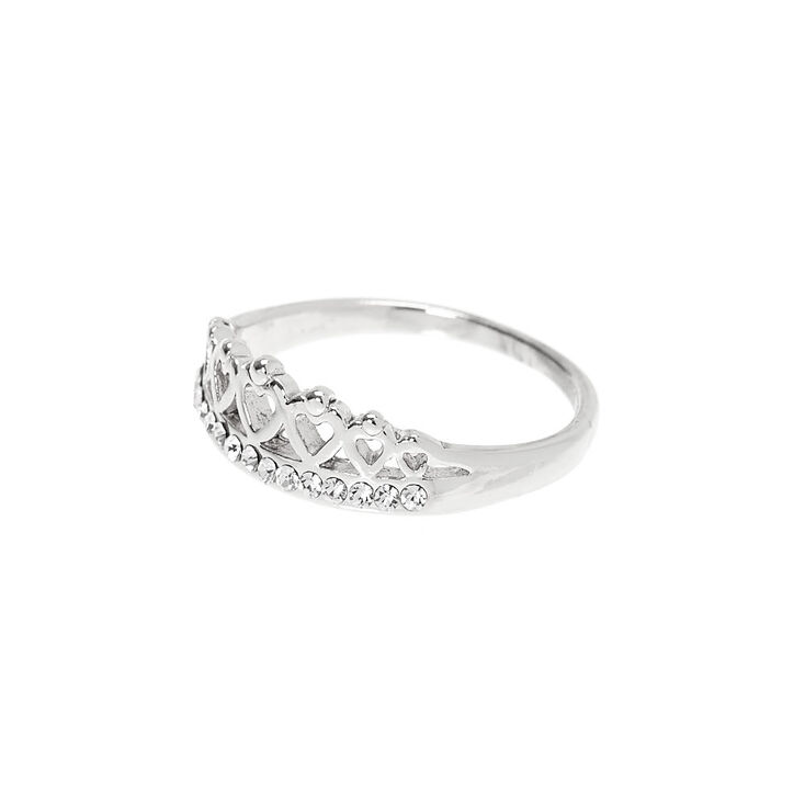 Silver Tiara Ring,