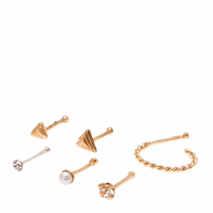 925 Sterling Siler Pretty Nose Stud Collection,