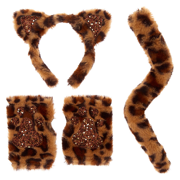 Plush Leopard Costume Kit - 3 Pack,