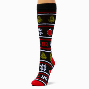 Dr. Seuss&trade; The Grinch Ho Ho Ho Knee High Socks,
