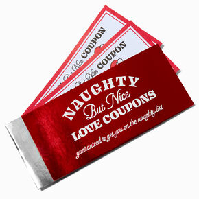 &quot;Naughty But Nice&quot; Christmas Love Coupons,